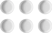 6 x Frühstücksteller 20 cm - Trend Weiß - Thomas - 11400-800001-10220 -