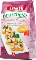 Leimer Bruschetta toastové chipsy s cibulí a oreganem 150g