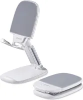 Universal Handy Tisch Ständer Faltbar Handy Halter Tablet Halterung verstellbar weiss