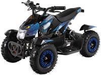 Mini-Elektro-Kinder-ATV Cobra 800 Watt Pocket Quad, Mini-Quad Blau/Schwarz