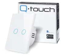 5PCS 1/2/3 Gang Glas Touch Lichtschalter Touchscreen Schalter mit LED  Anzeige