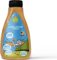 HELPA Cashewpaste 400 g – 100% Geröstete Cashewnüsse – Ohne Zuckerzusatz – Ohne Salz