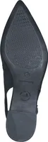 Tamaris Damen Pumps Leder Slingback Blockabsatz spitze Form 1-29500-42, Größe:40 EU, Farbe:Schwarz