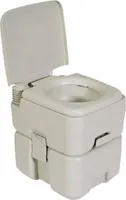 BURI Tragbare Camping-Toilette 'Double flush 20'