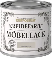 Rust Oleum Shabby Kreidefarbe Möbellack Wintergrau mattes Finish 125ml