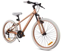 Detský bicykel chlapci bicykel 24 palcov pre sväté prijímanie Bicykel s prevodmi 7 rýchlostí Shimano RevoShift tlmič bicyklov VERDANT ROWAN SHOX