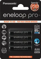 Panasonic eneloop Pro Akku AAA - 4er-Blister (BK-4HCDE/4BE)