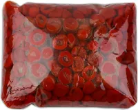 Food-United ungefüllte eingelegte Paprika Kirschpaprika 2,5 KG südafrikanische Kirschpaprika aus Südafrika von CARARA, cherry peppers für Antipasti-Platten Pizza-Toppings Käse-Füllungen