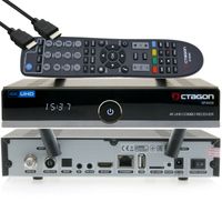 Octagon SF8008 4K HDR UHD H.265 E2 Linux Dual WiFi DVB-S2X & T2C Combo Kabel DVB-T2 & Sat-Receiver