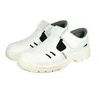 Kochschuhe BSWhite ergonomische Sicherheitsschuhe S1 Sandalen weiß 36