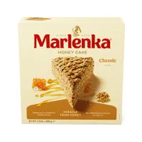 MARLENKA® Honigtorte mit Walnüssen – Honigkuchen, Torte, Kuchen (1 x 800 g)