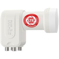 DUR-line +Ultra Quad LNB für bis zu 4 Teilnehmer white/weiß