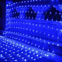 Rosnek LED-Lichtervorhang 2X2M Warmweiß 144-flammig ab 17,89