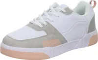 Sneakers Mädchen-Sneaker-Schnürhalbschuh Weiß, Farbe:weiß, EU Größe:39