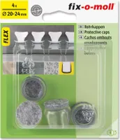 Rohrkappen Flex 20 mm - 24 mm fix-o-moll