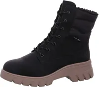 Rieker Damen Schnürstiefelette 26801-36, 26801-37, 26801-38, 26801-39, 26801-40, 26801-41, 26801-42, 26801-43 RIE-71831 schwarz/schwarz 40 [Schuhe Frau]