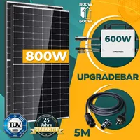 Solaranlage Balkonkraftwerk Set 1120W/600W