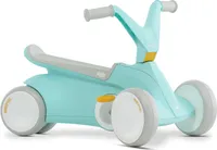 BERG GO - 2in1, Hüpfburg und Tretfahrrad grün