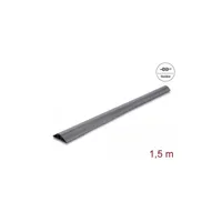 Delock 20732 PVC Kabelkanal flexibel 50 x 13 mm Länge 1,5 m - Grau