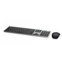 Dell 580-AFQK - Kabellos - RF Wireless + Bluetooth - Membran-Schlüsselschalter - QWERTZ - Schwarz - Maus enthalten