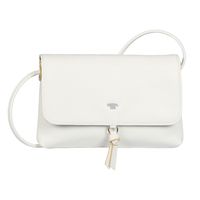 Tom Tailor Umhängetasche Luna Flap bag Größe 1, Farbe: white