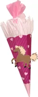 Schultüte Bastelset Pferd pink von Prell