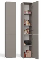 Wąska szafka łazienkowa 31 cm ATSO - szara