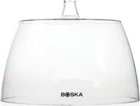 Boska Glocke für Schaber / hält Käse länger frisch / Kunststoff / Braun / 195 x 195 x 138 mm