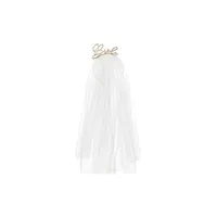 Diadem Schleier Bride gold Junggesellinabschied