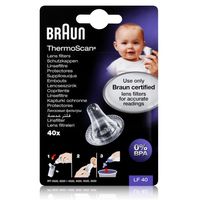 Braun ThermoScan Schutzkappen 40 Stück - Für Thermoscan Thermometer (1er Pack)