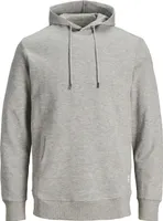 Jack & Jones Basic Sweatshirt / Hoodie Kaputzenpullover aus Sweat, Hochwertiges Interlock-Gewebe, Gerippte Ärmelbündchen