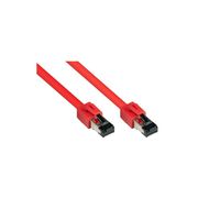 8080-075R - Patchkabel Cat.8.1, S/FTP, 7,5m, rot