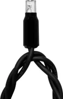 LED-Minilichterkette, LEDs/3,5W,2700K,schwarz