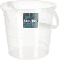 KOTARBAU® Velké průhledné vědro s výlevkou na malování pro zahradu a domácnost 10l