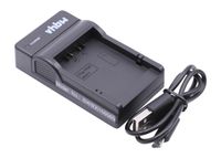 vhbw USB Akkuladegerät kompatibel mit Panasonic DMW-BLB13, DMW-BLB13E Digitalkamera, Camcorder, Action Cam-Akku - Ladeschale