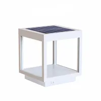 3,5 W batteriebetriebene LED-Solarblende-Laterne, IP54 weiß