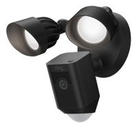 Ring Flutlicht Sicherheitskamera Plus mit Kabel schwarz