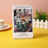 2022 Anime Demon Slayer Kalender Schreibtischkalender Kalender Tischkalender