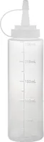 SIDCO Soßenflasche Kunststoff Quetschflasche Spender Squeeze Flasche 250 ml Ketchup Senf