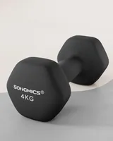 SONGMICS činky, sada 2, 2 x 4 kg, sada činek, činky, silový trénink