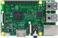 Raspberry Pi 3 Model B, 1200 MHz, 1 GB, LPDDR2, MicroSD (TransFlash), 802.11b, 802.11g, Wi-Fi 4 (802.11n), Schnelles Ethernet