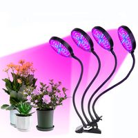 LED Pflanzenlampe 3 4Kopf Pflanzenleuchte Vollspektrum Light Lamp Gemüse 60W 80W 
