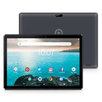 Tablet 10.1 Zoll Android 10.0 3G-Handy-Tablets mit 32 GB Speicher, SIM-Kartensteckplatz, 8MP-Kamera, WLAN, Bluetooth, GPS, Quad-Core, HD-IPS-Touchscreen, unterstützt 3G-Telefonate, Schwarz