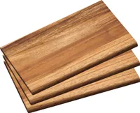 Kesper 28403 Frühstücksbrettchen, Akazie (3er Pack)