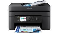 Epson Workforce WF-2950DWF - drukarka wielofunkcyjna A4 z dupleksem, faksem, ADF, WiFi, wyświetlaczem LCD, skanowaniem w chmurze i drukowaniem mobilnym, czarna