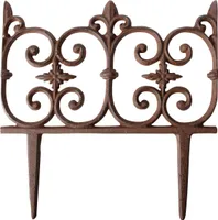 ozdobná pergola 27,5 cm hrdzavohnedá oceľ