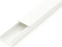 1m Kabelkanal Weiß Selbstklebend, 3,0 x 1,5 x 100 cm / 1 x 1m