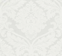 A.S. Création netkaná tapeta Simply White 4 tapeta metalická bílá 10,05 m x 0,53 m 554338 5543-38