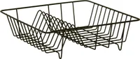 Kosz do odsączania naczyń Testrut, 35x9,5x34 cm, czarny