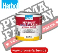 Herbol Herbolux Aqua PolyurethanSatin Weiss Gebindegröße: 0,75 Liter